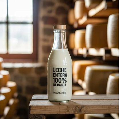 Leche 100% de cabra
