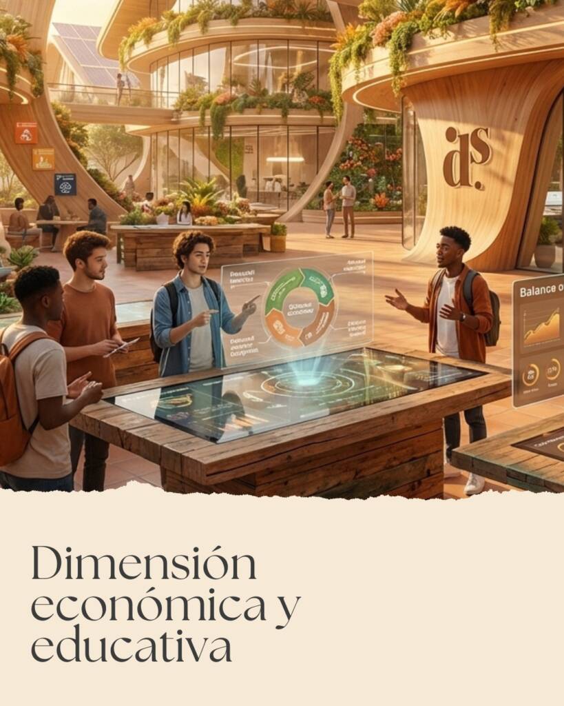 Decasarre sostenible. Dimensión económica y social