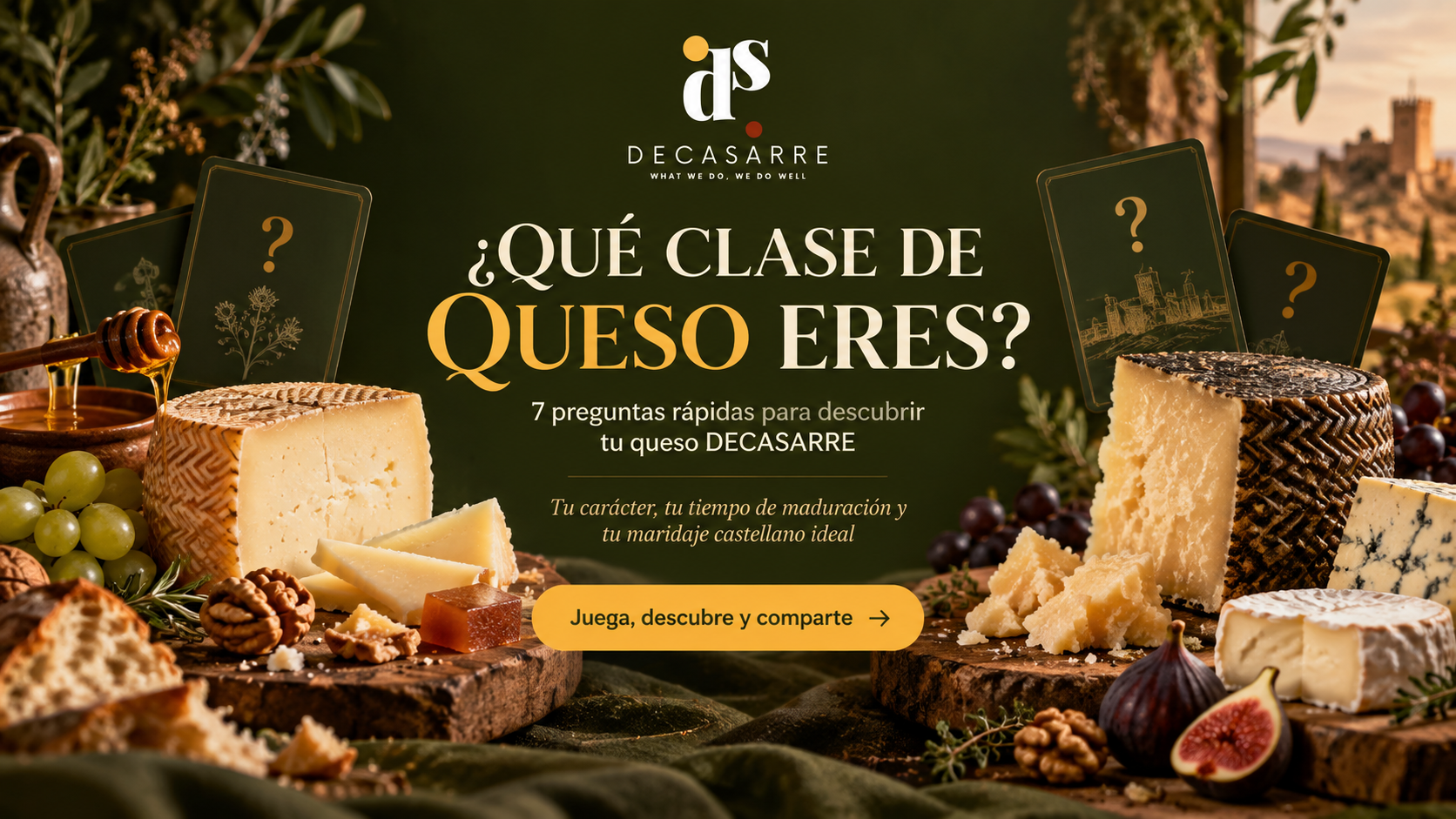 ¿Qué clase de queso eres? 🧀